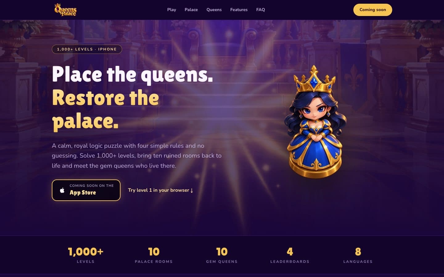 Queens Palace web sitesi